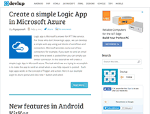 Tablet Screenshot of devlup.com